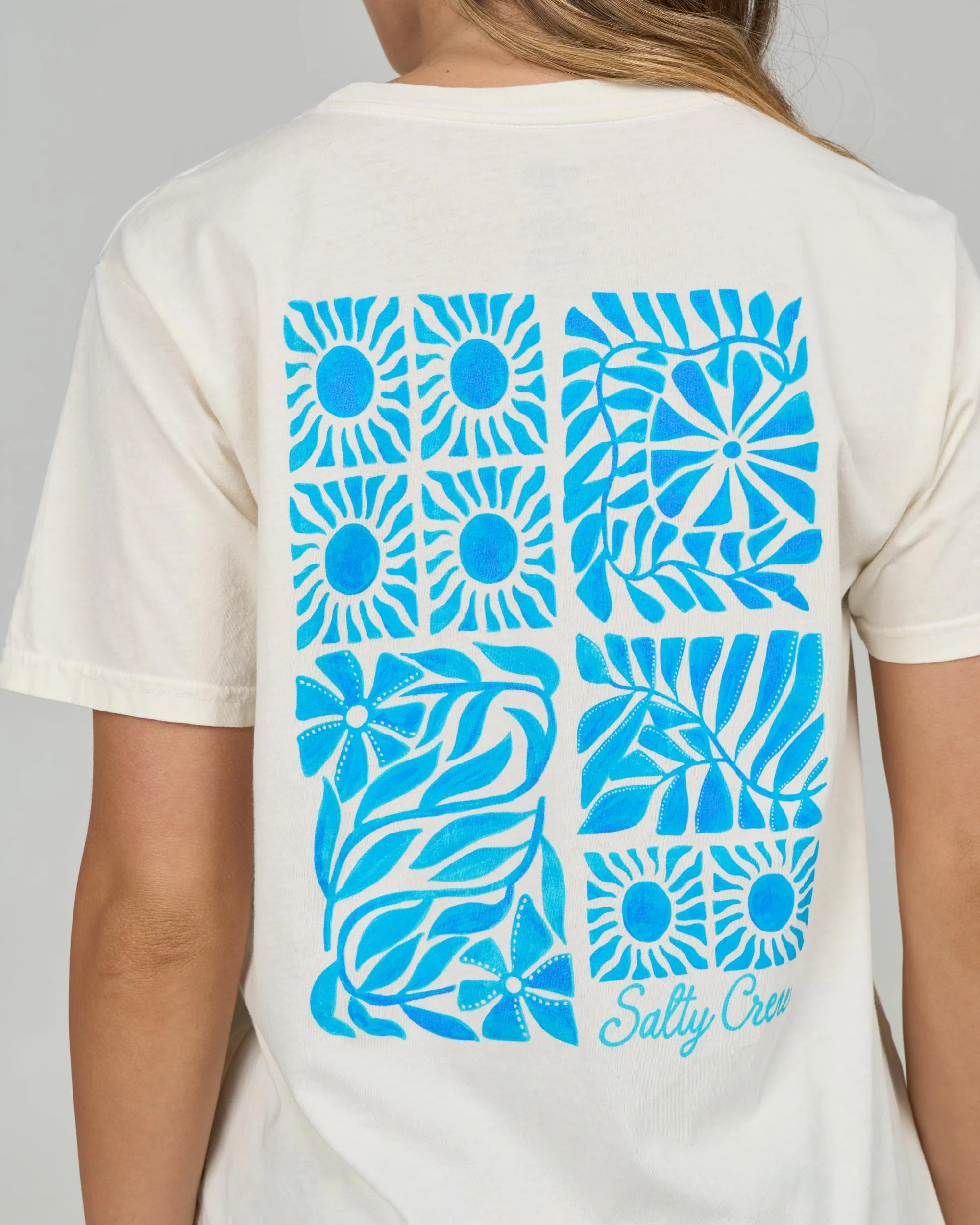 Sunblock Boyfriend Tee - Off White - Image 3