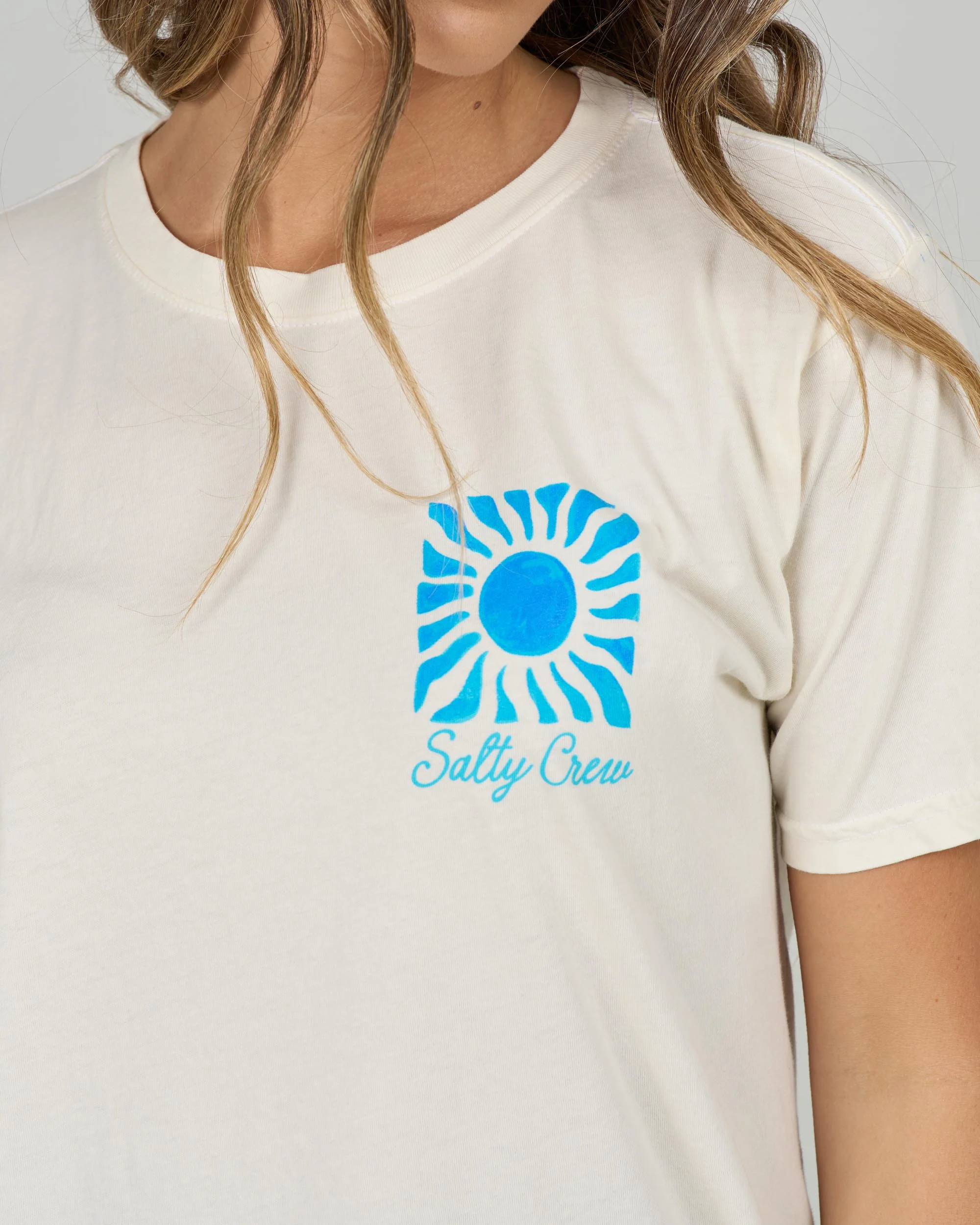 Sunblock Boyfriend Tee - Off White - Image 4