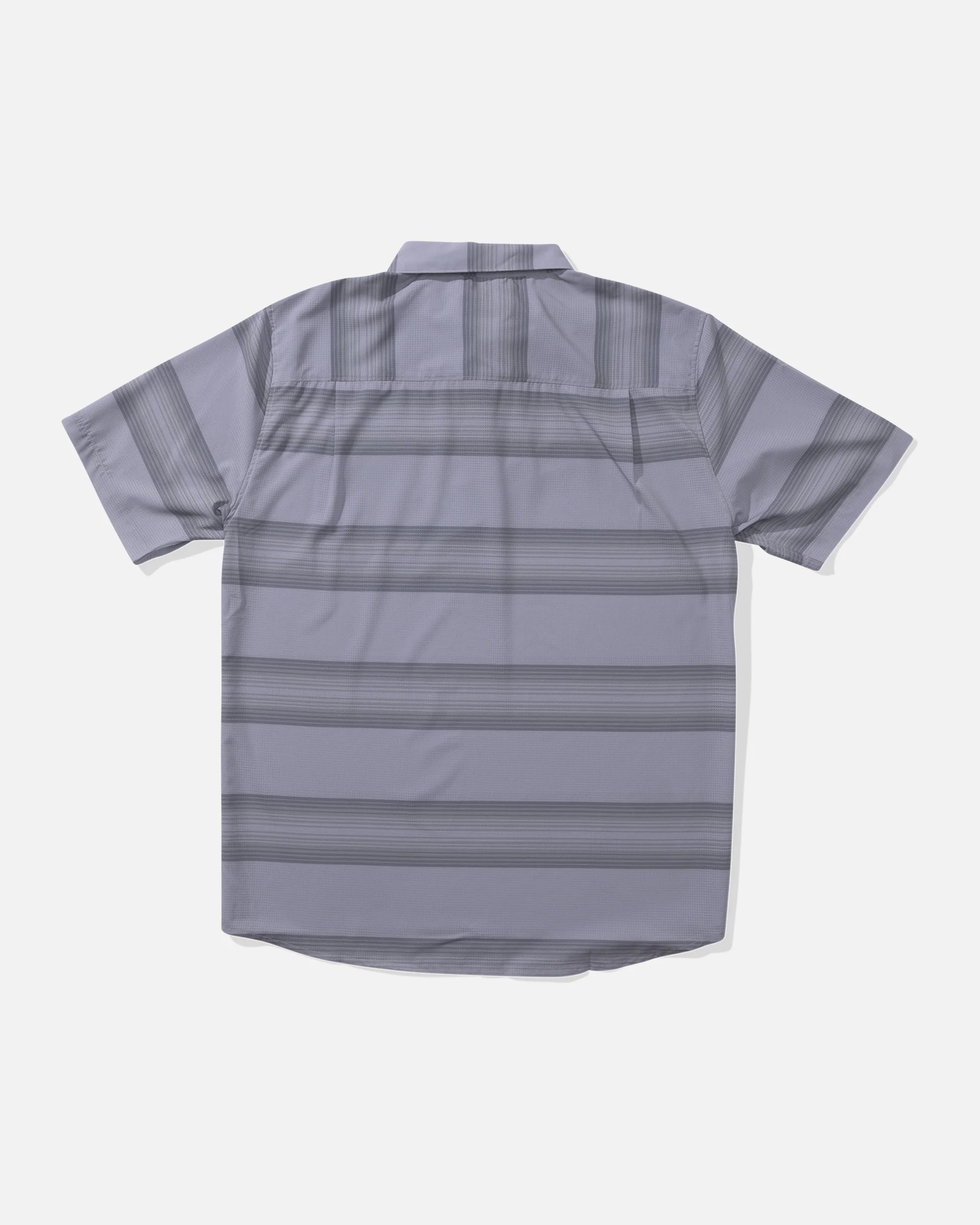Sundown Perforated Polo - Light Grey - Image 2