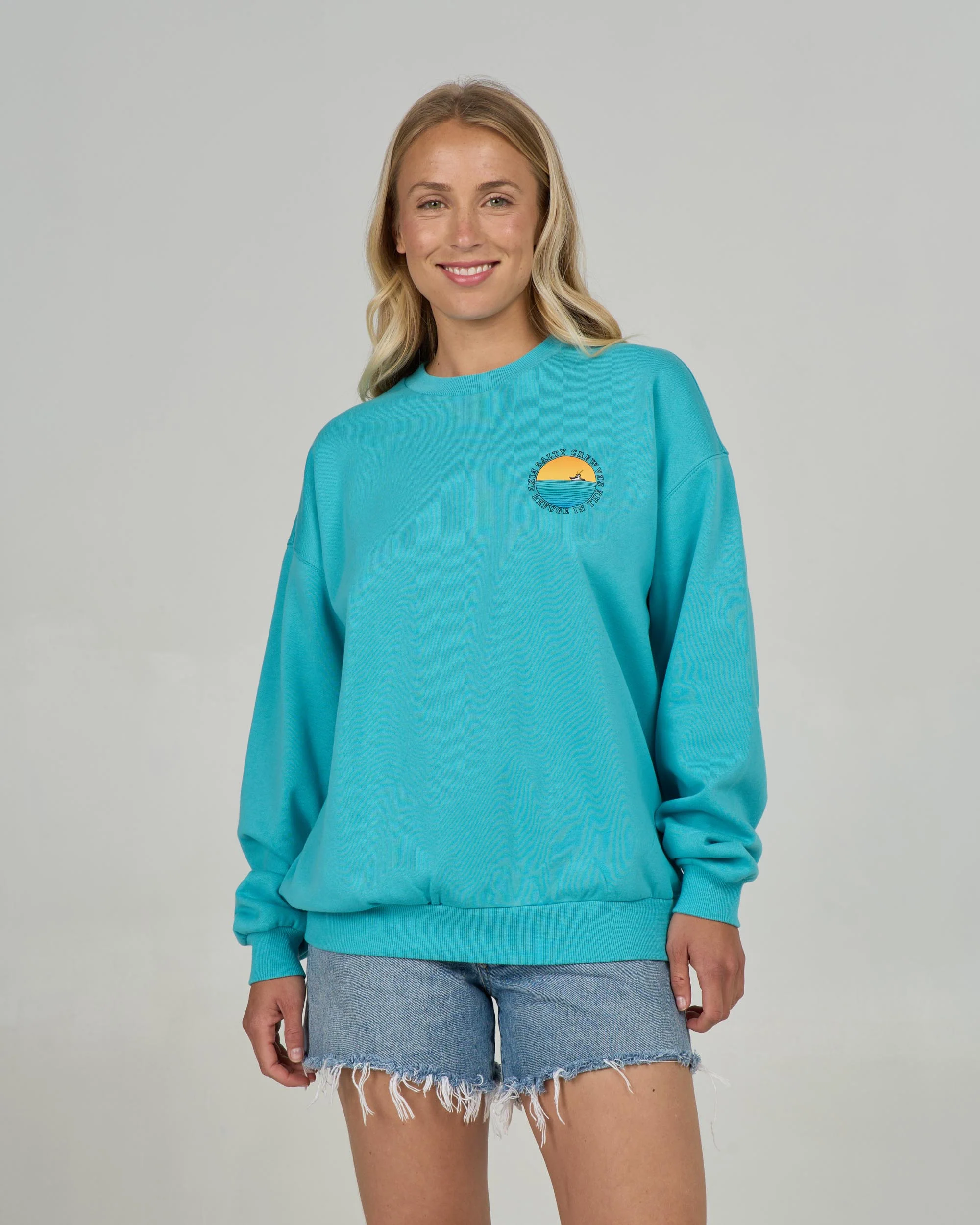 Sunset Crew - Turquoise - Image 2