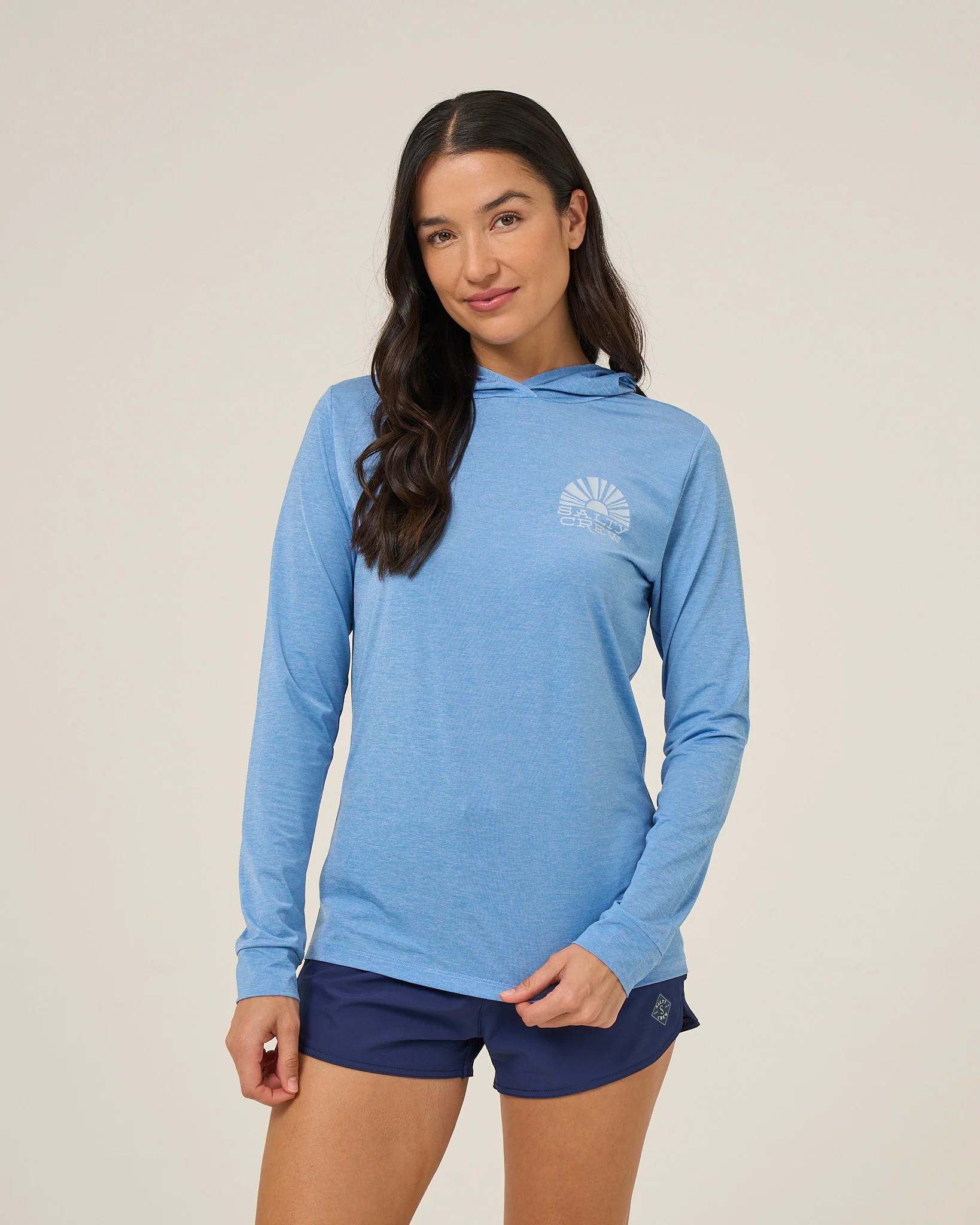 Sunshine Hooded Sunshirt - Ash Blue - Image 2