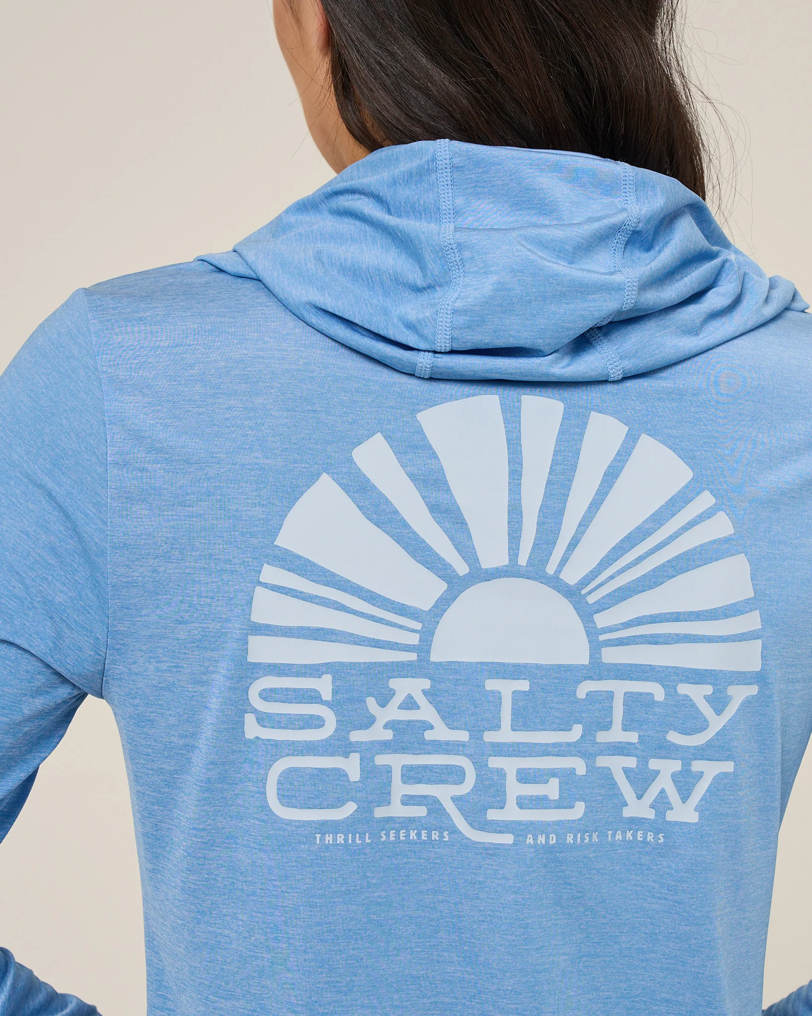 Sunshine Hooded Sunshirt - Ash Blue - Image 4