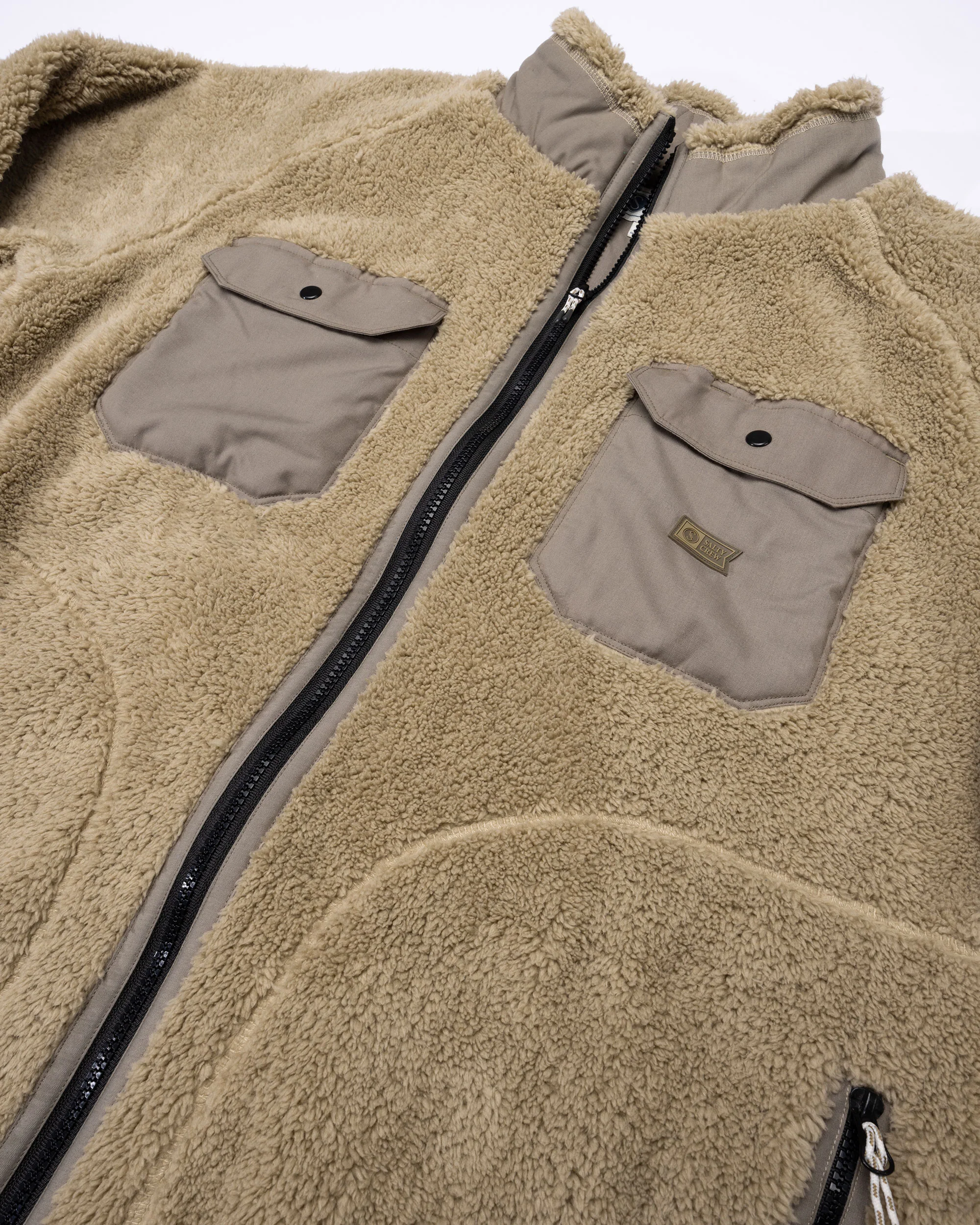 Swellter Sherpa Fleece - Mushroom - Image 3