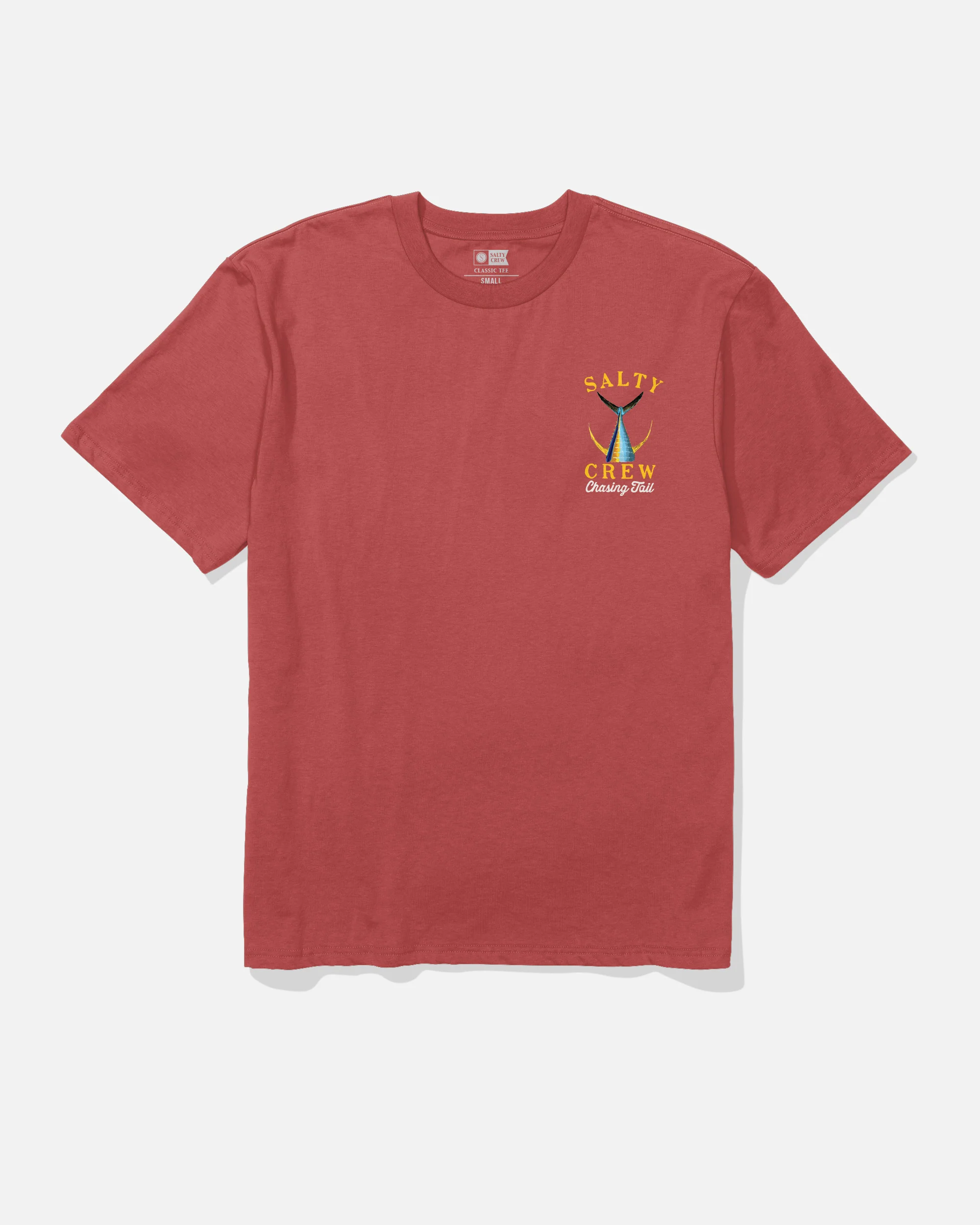 Tailed Classic Tee - Washed Red - Image 2