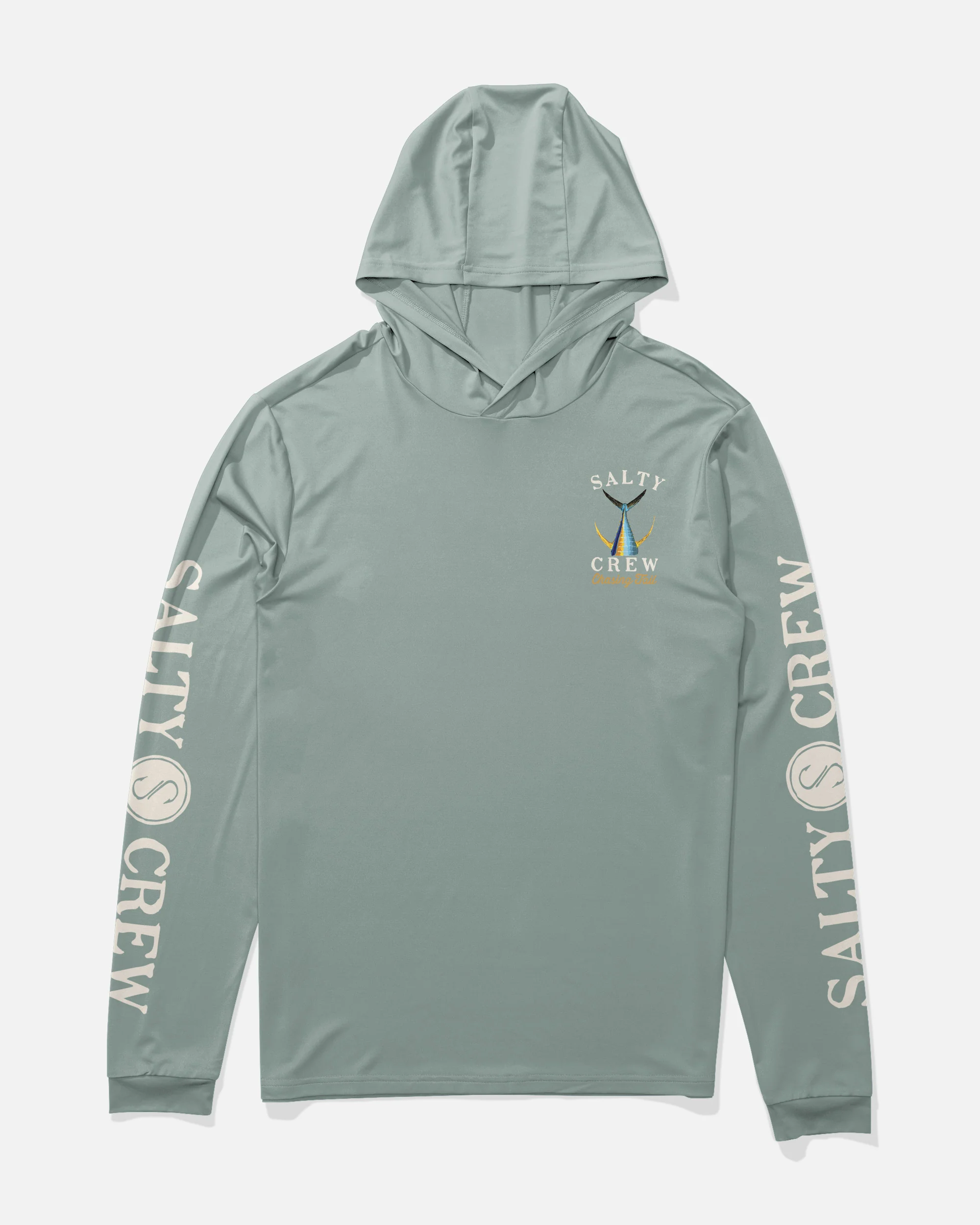 Tailed Hood Sunshirt - Jade - Image 2