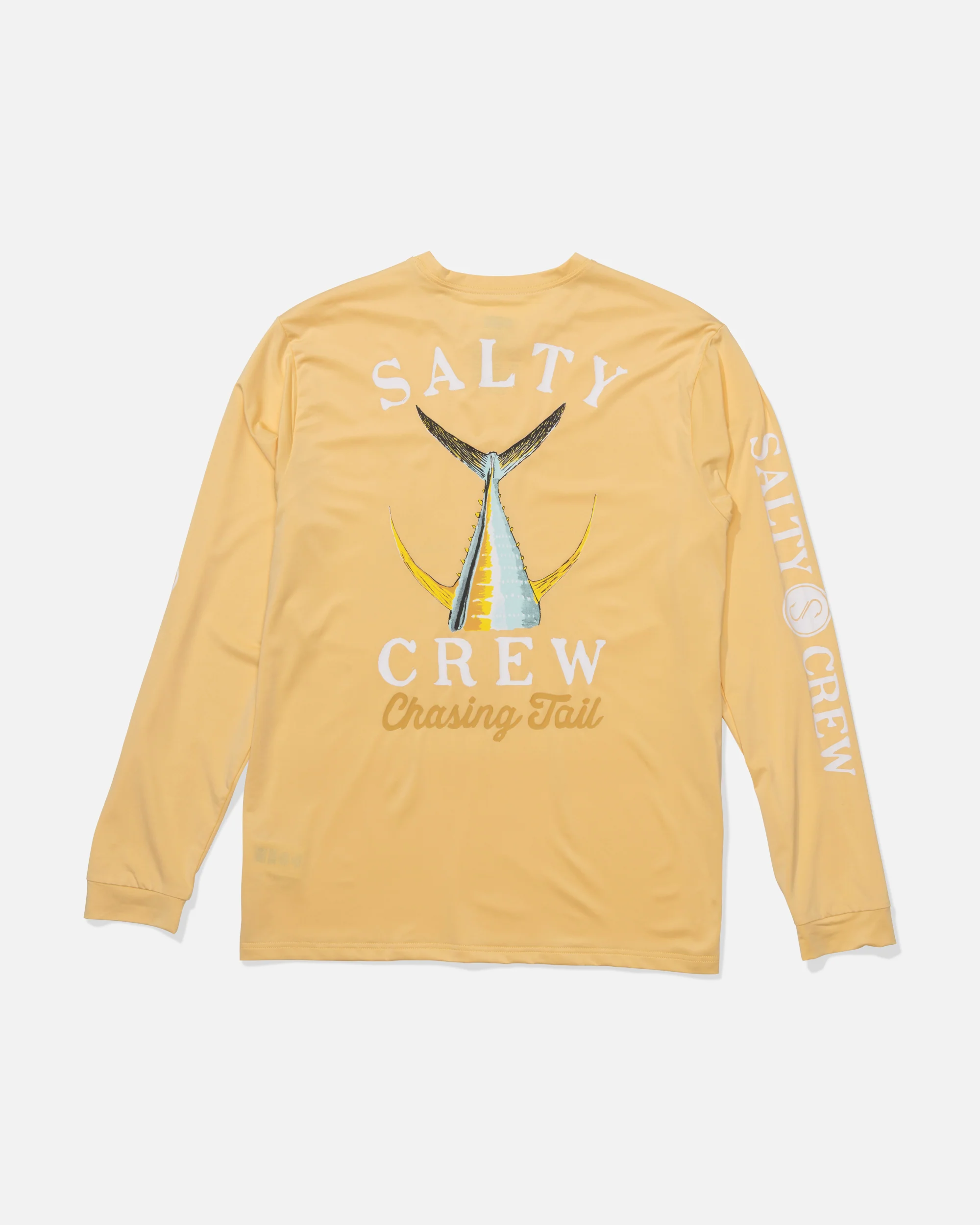 Tailed Long Sleeve Sunshirt - Light Orange - Image 2