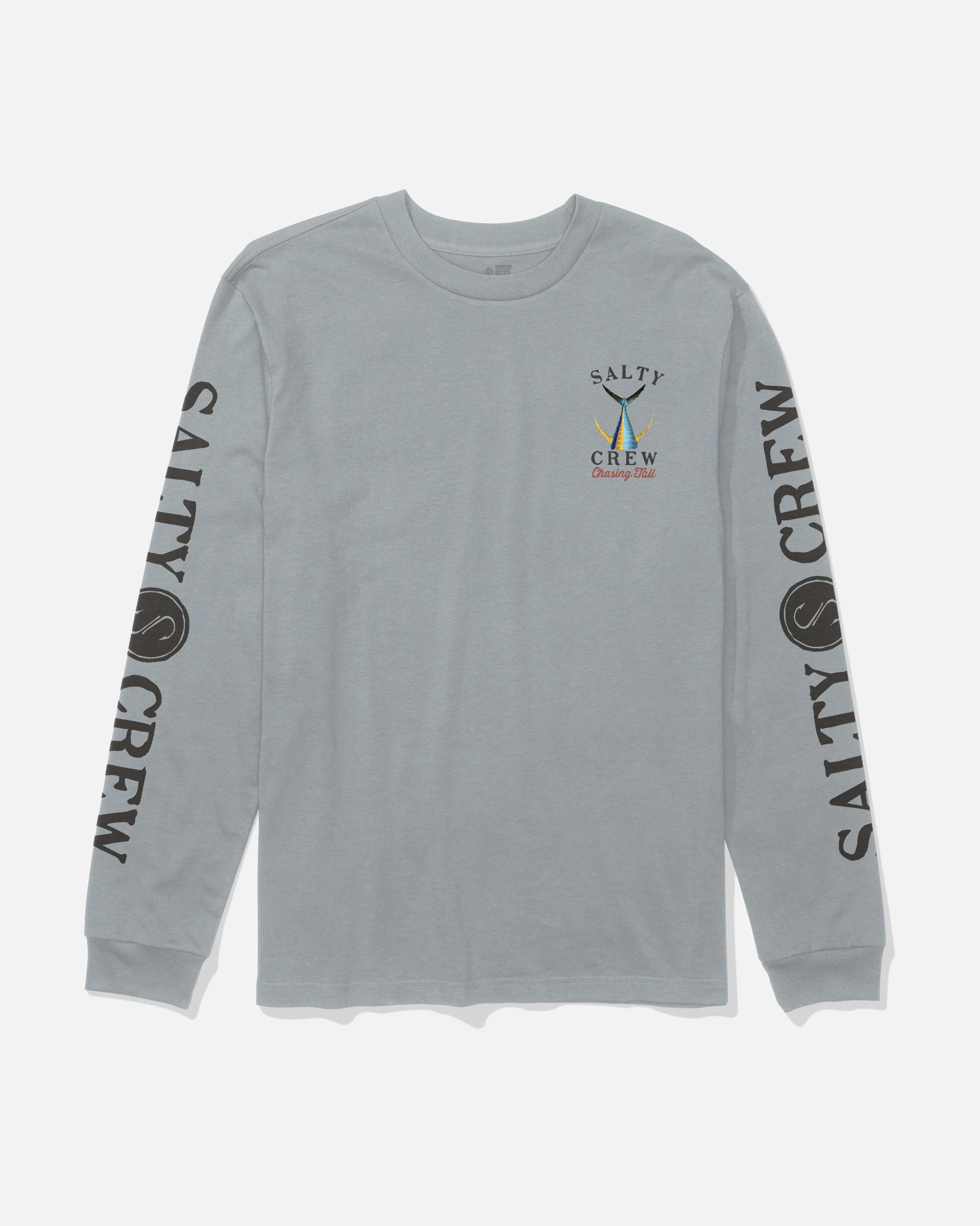 Tailed Long Sleeve Tee - Quarry - Image 2