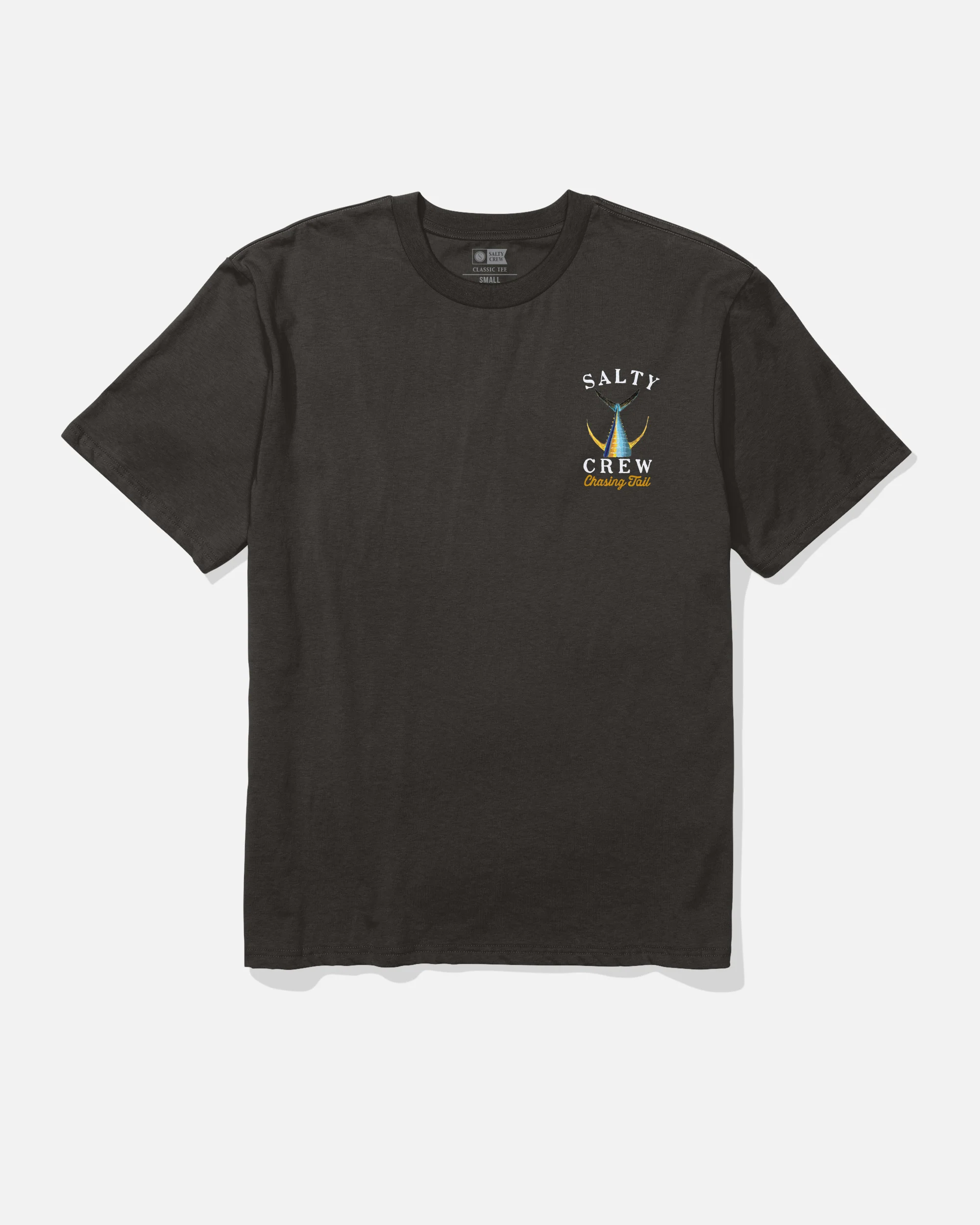 Tailed Classic Tee - Black - Image 2