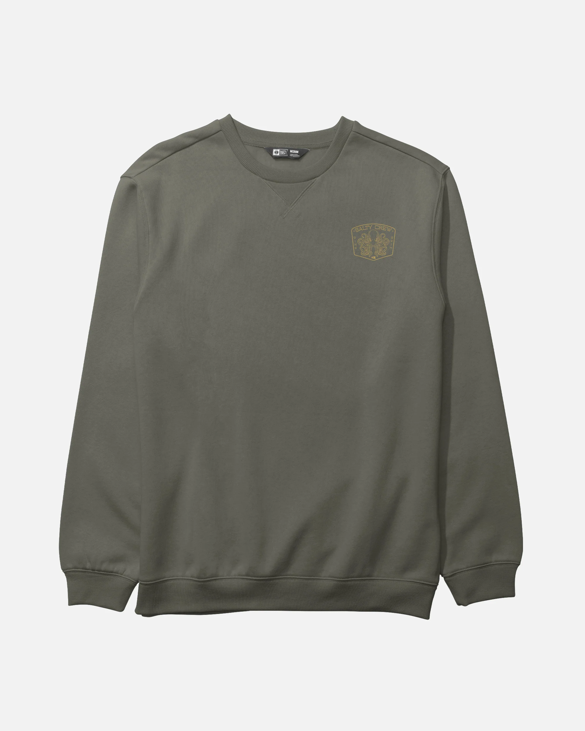 Tako Club Crew Fleece - Dusty Olive - Image 2