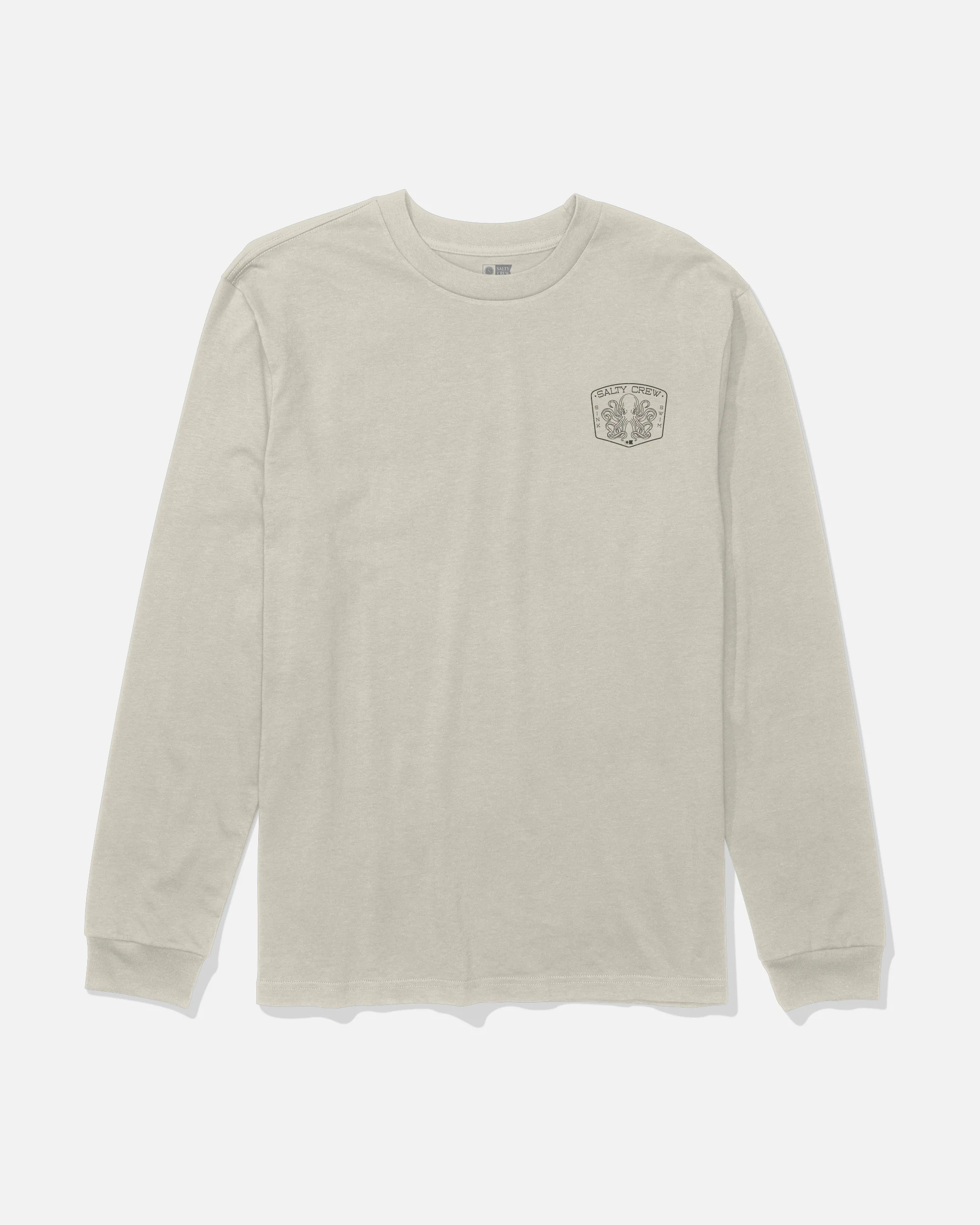 Tako Club Long Sleeve Tee - Bone - Image 2