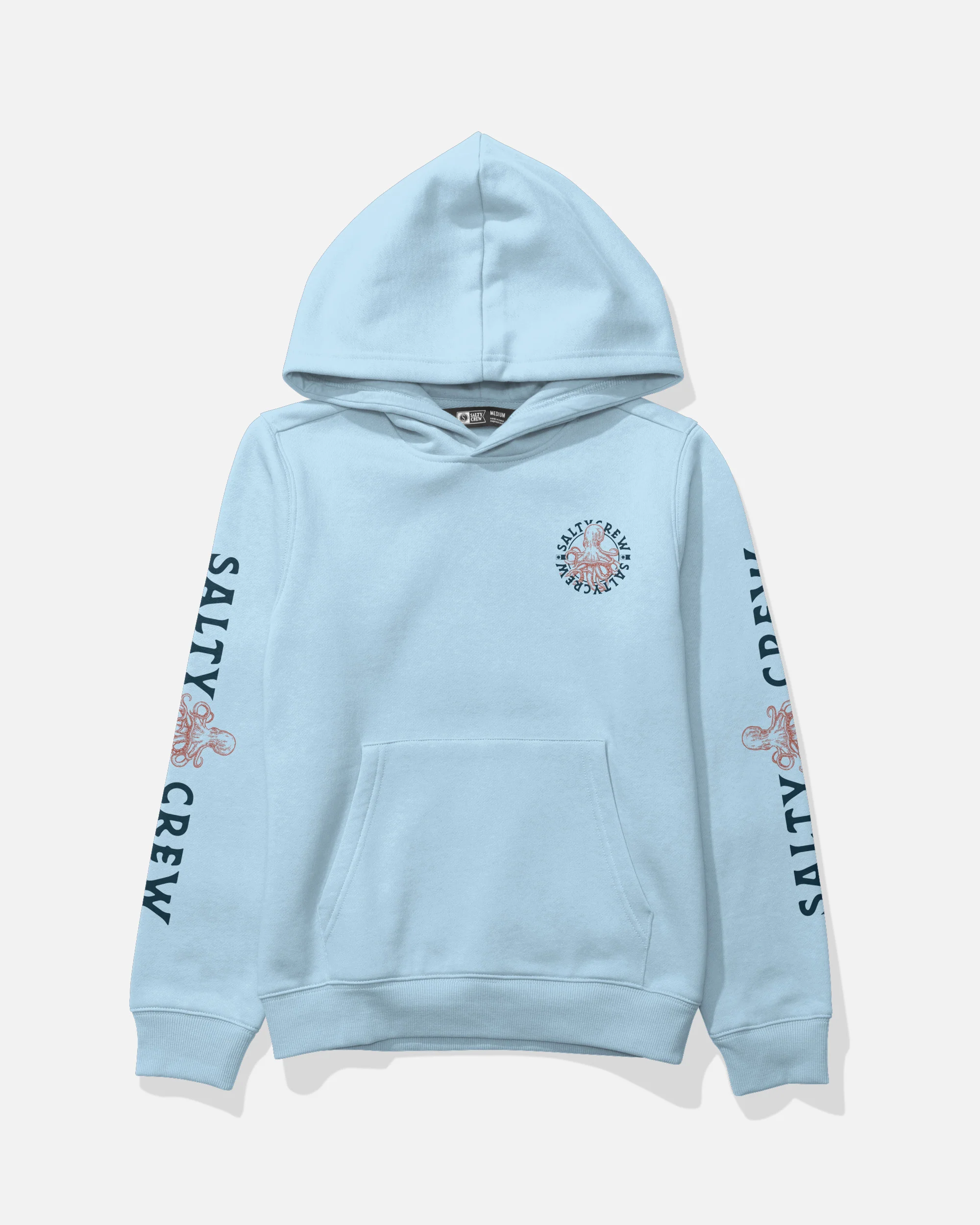 Tentacles Boys Fleece - Clear Sky - Image 2