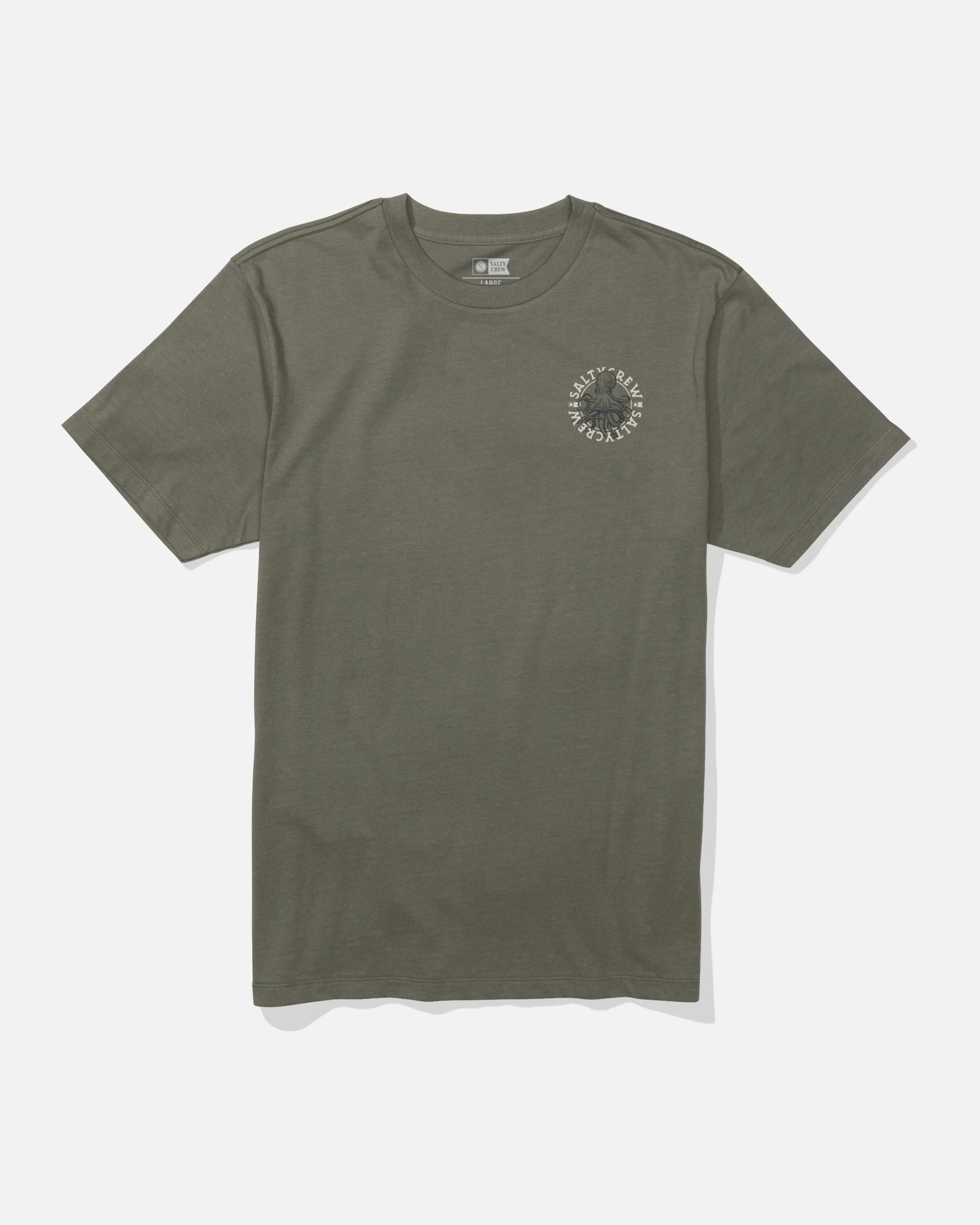 Tentacles SS Tee - Dusty Olive - Image 2