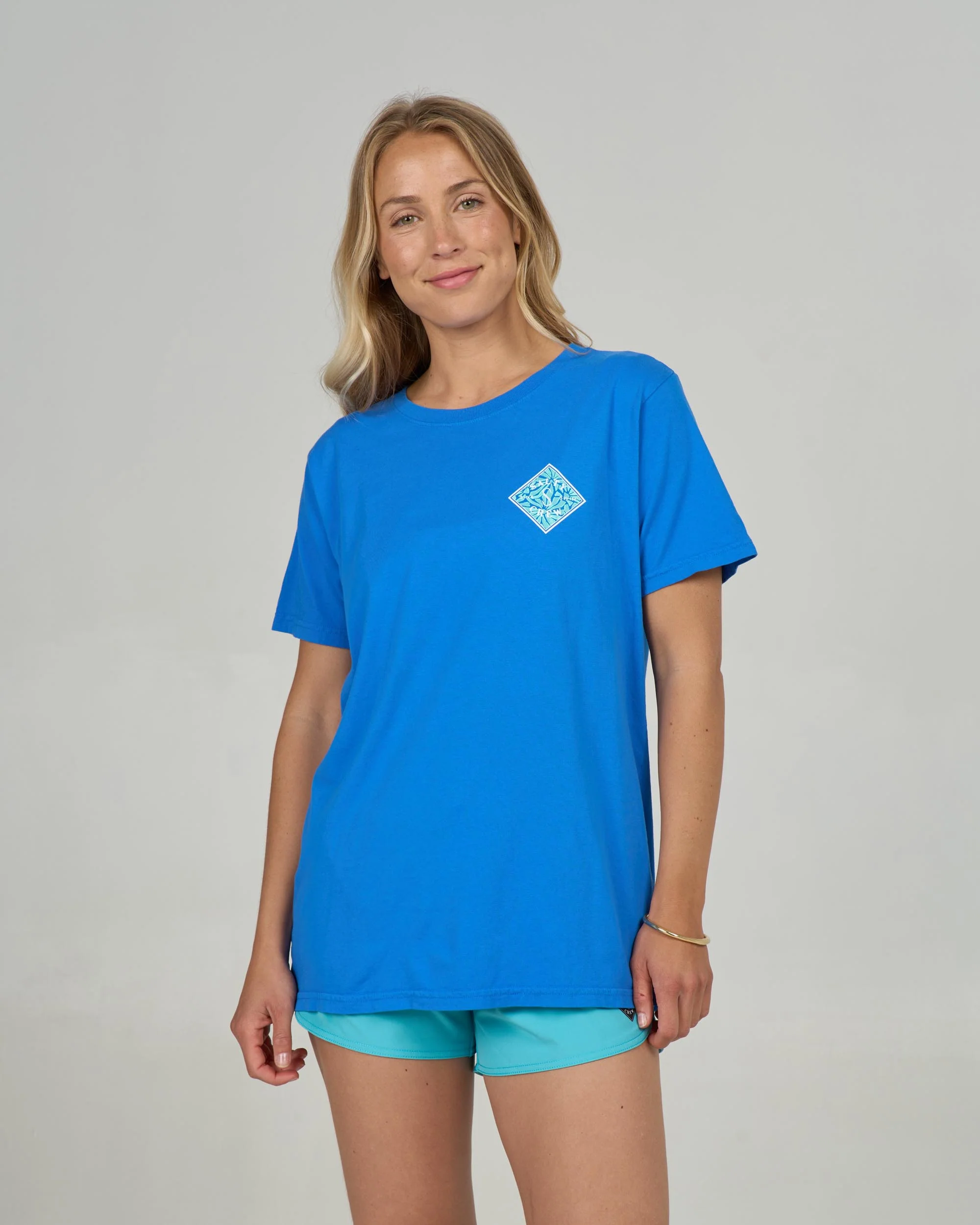 Tippet Boyfriend Tee - Bold Blue - Image 2