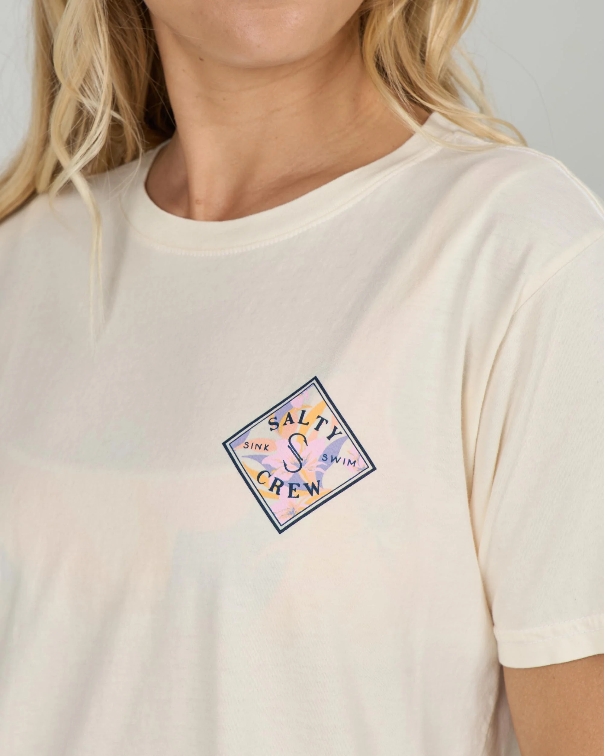 Tippet Boyfriend Tee - Off White - Image 4