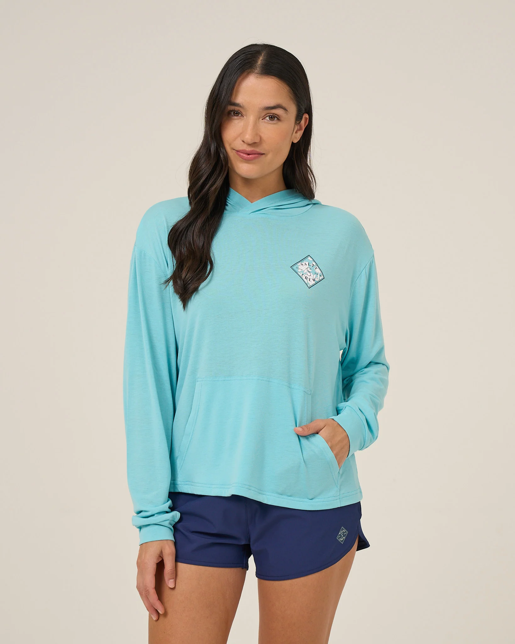 Tippet Fill Tech Hoody - Aquamarine - Image 2
