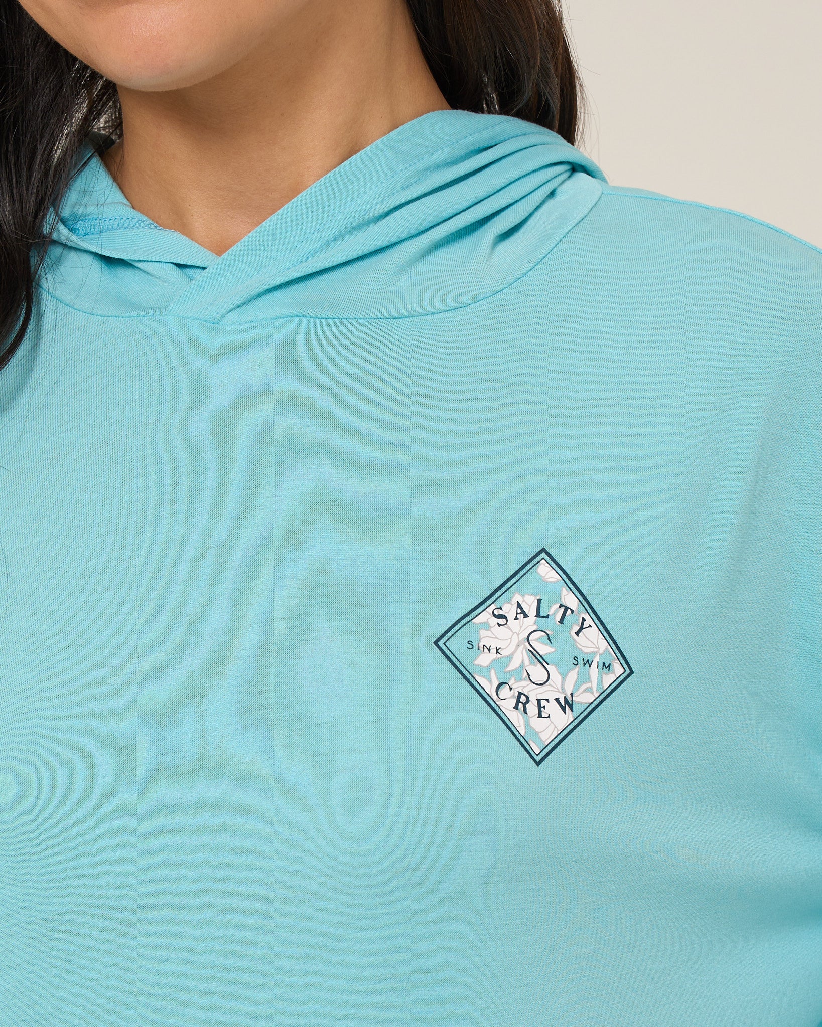 Tippet Fill Tech Hoody - Aquamarine - Image 3