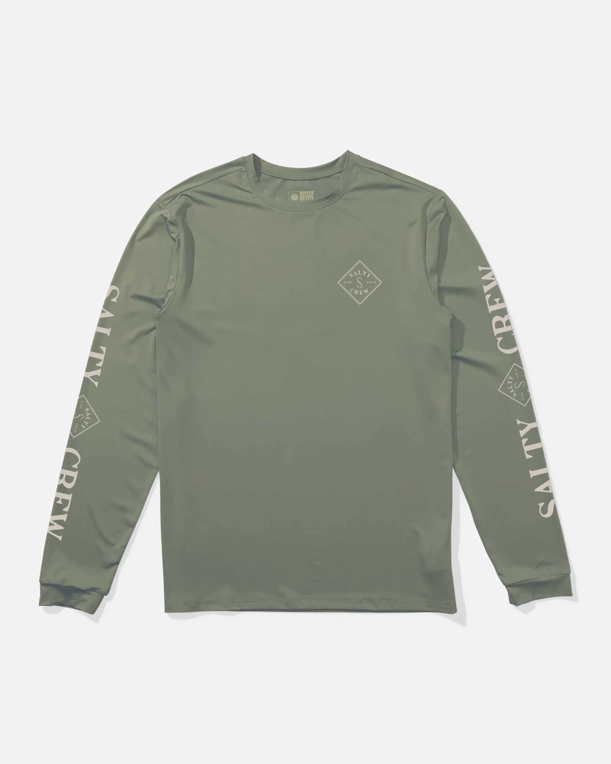 Tippet Long Sleeve Sunshirt - Oil Green - Image 2