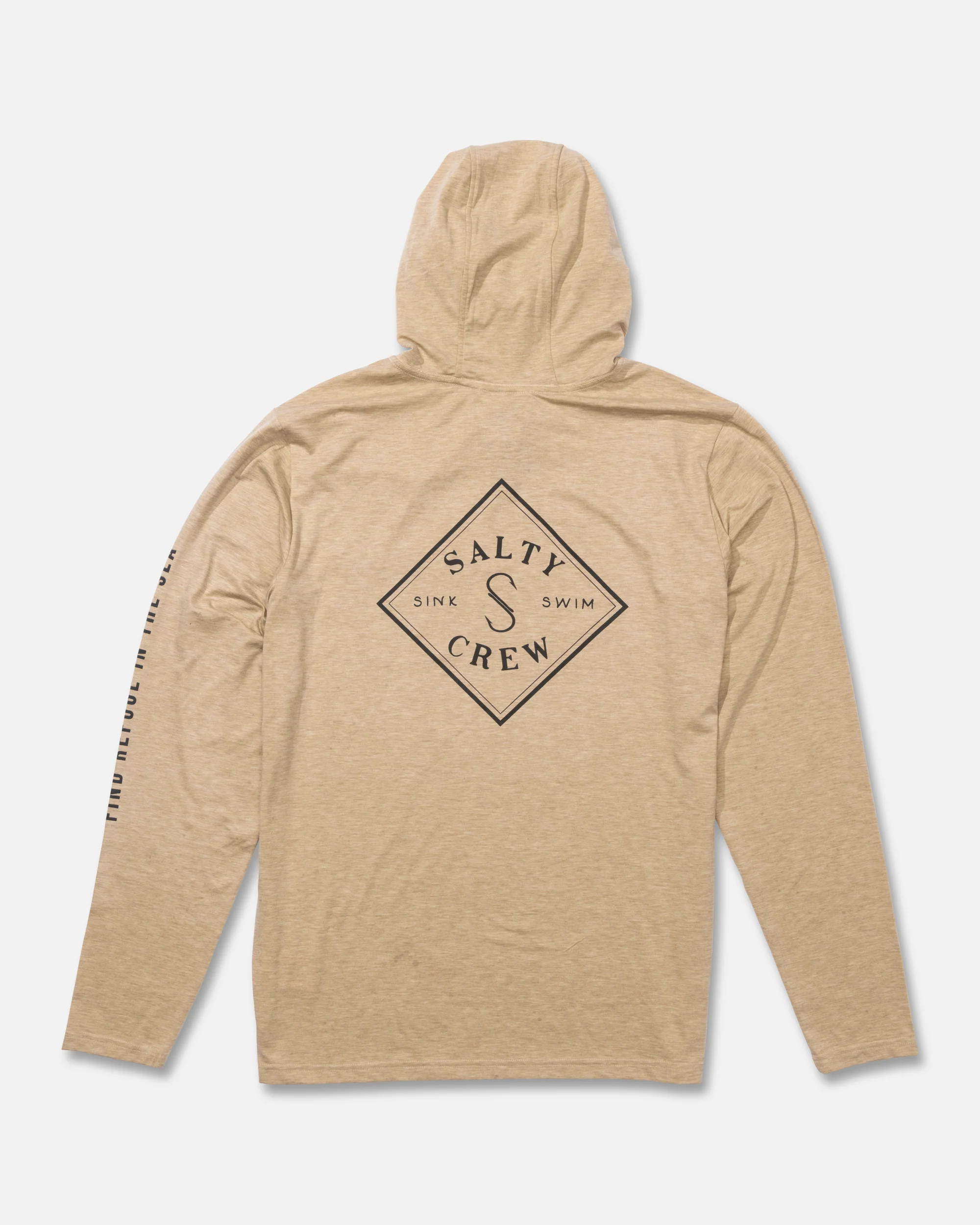 Tippet Pocket UV Hoodie - Khaki - Image 2