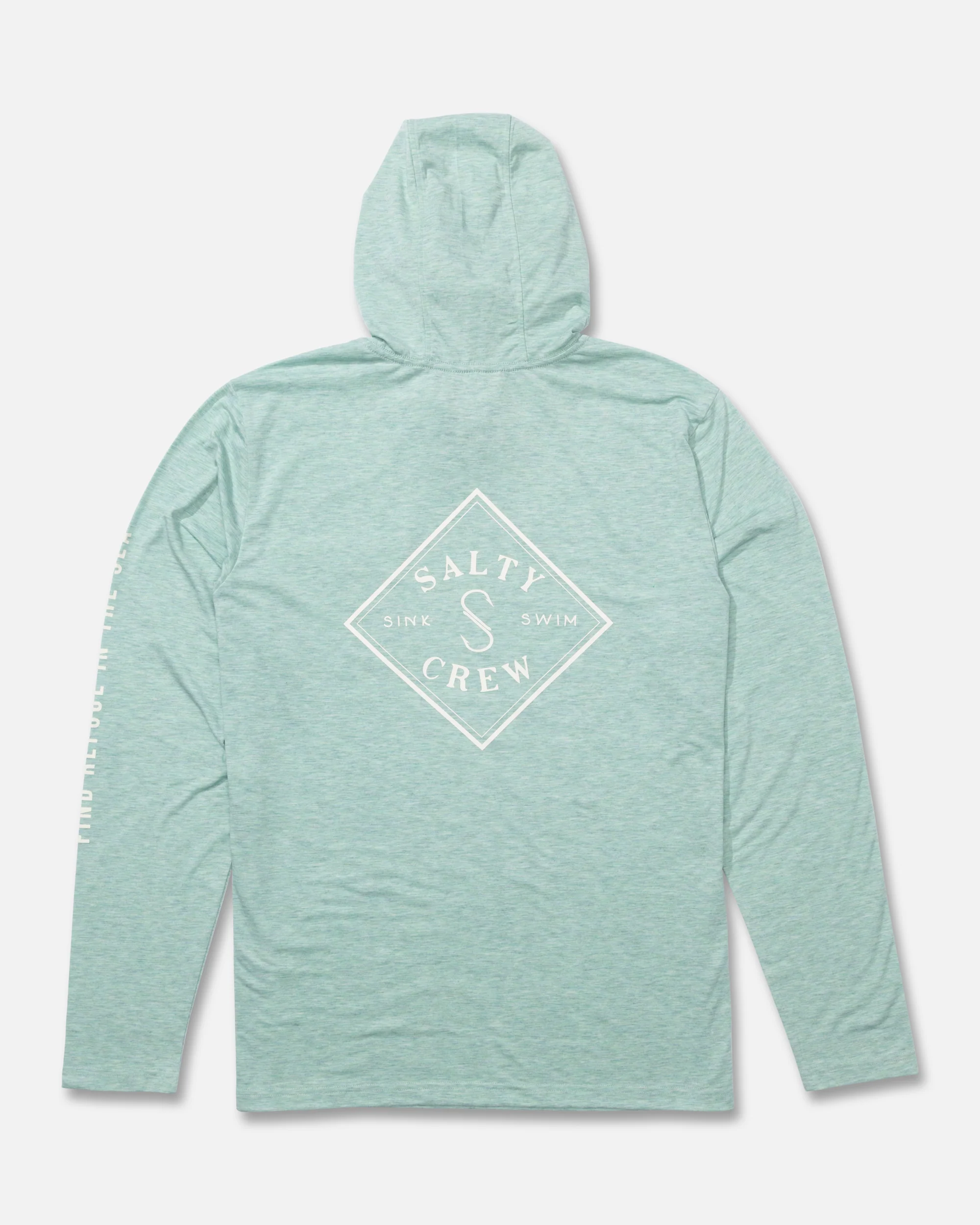 Tippet Pocket UV Hoodie - Marine - Image 2