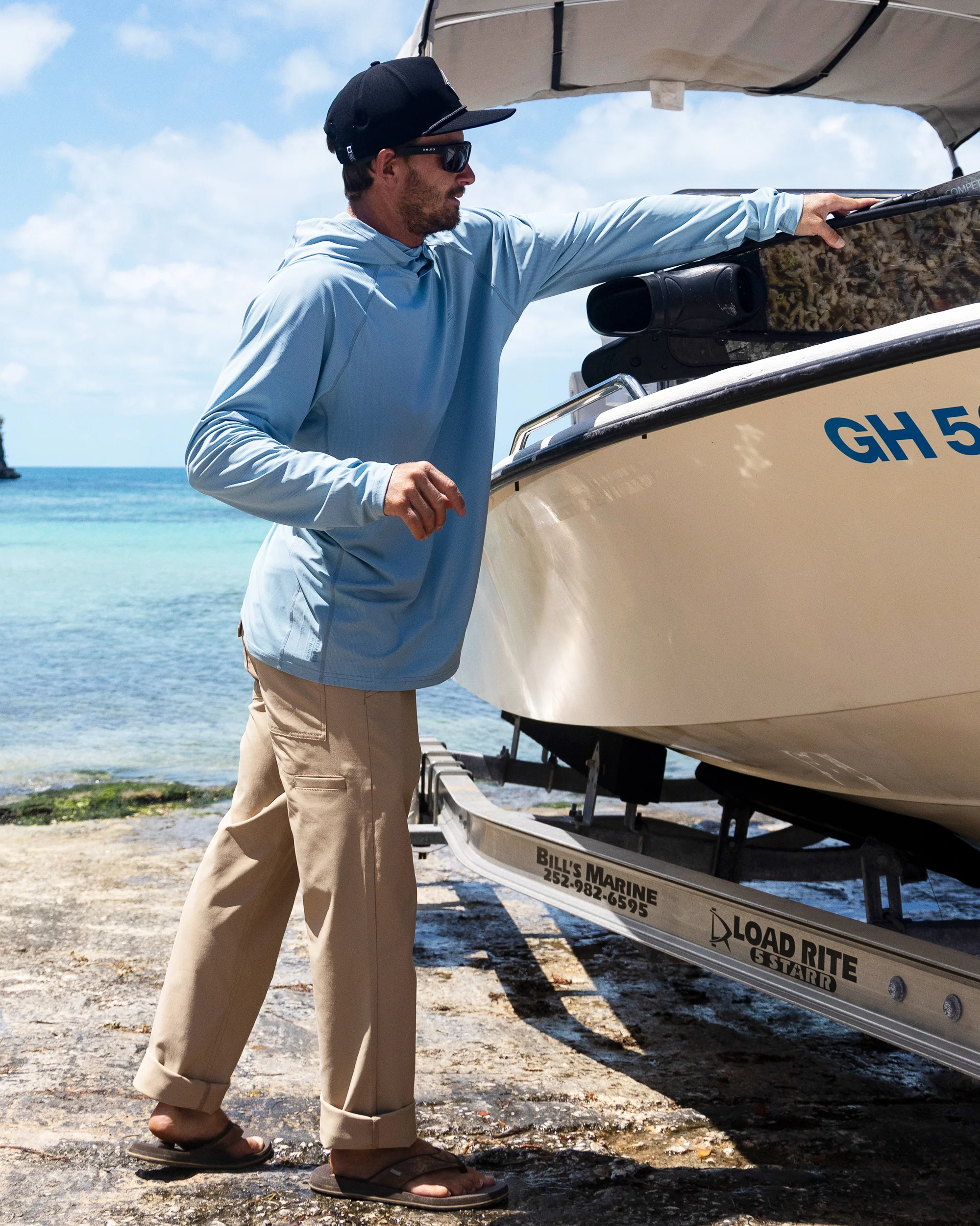 Transom Tech Pants - Khaki - Image 3