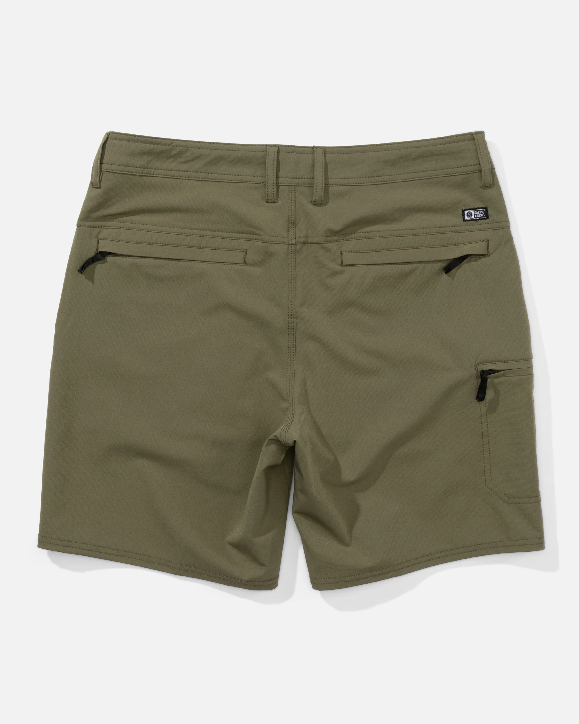 Transom 18" Tech Short - Dusty Olive - Image 2