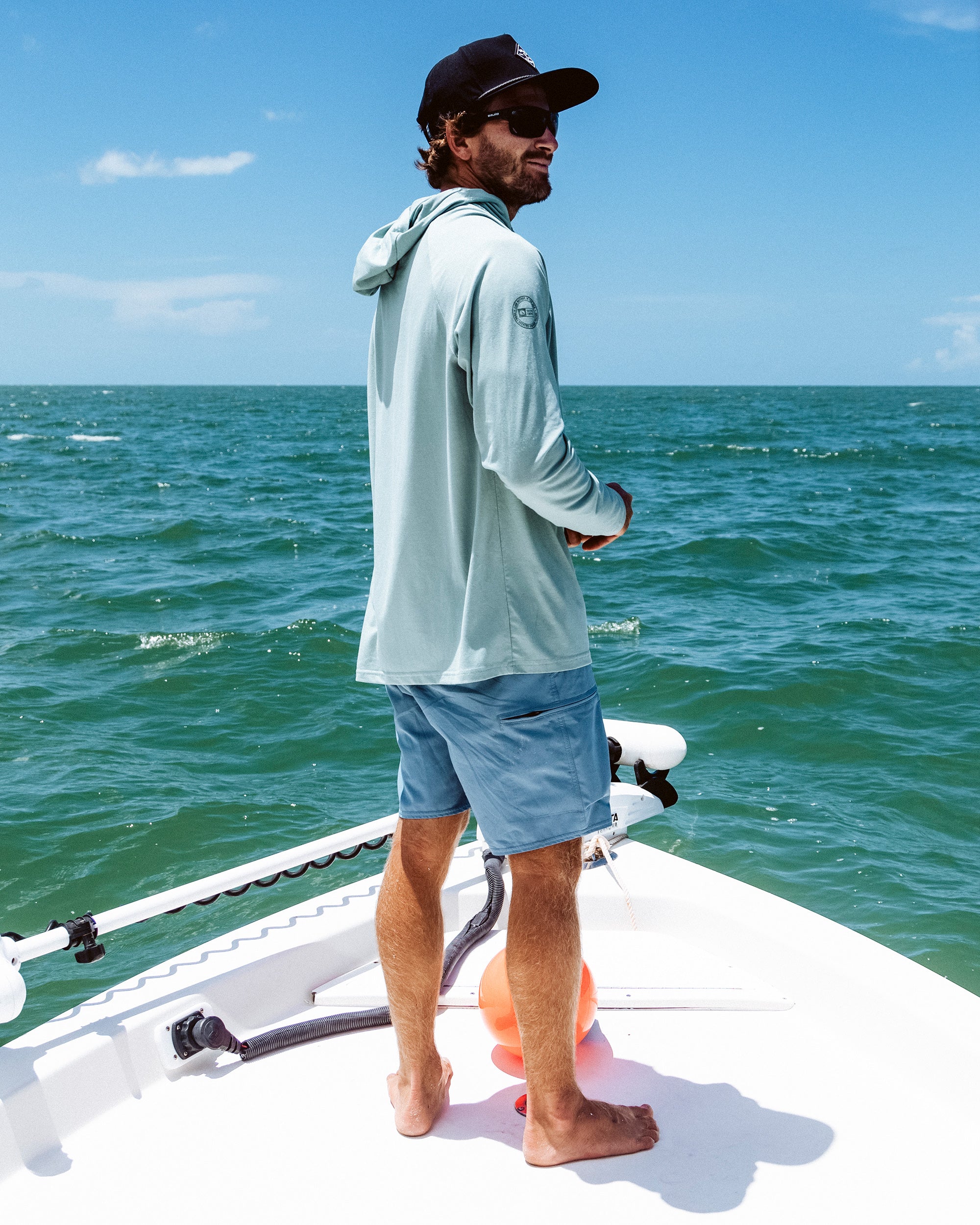 Transom 19" Tech Short - Pilot Blue - Image 5