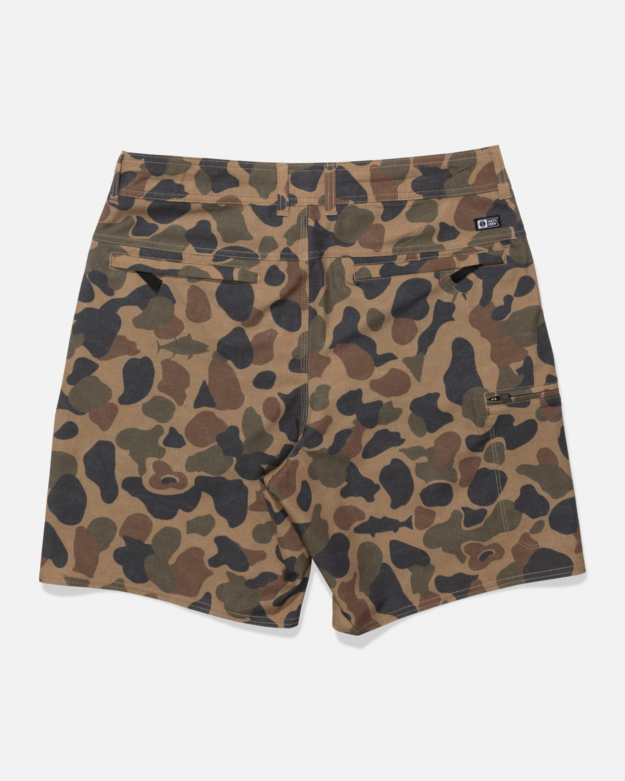 Transom 19" Tech Short - Sand Camo - Image 2