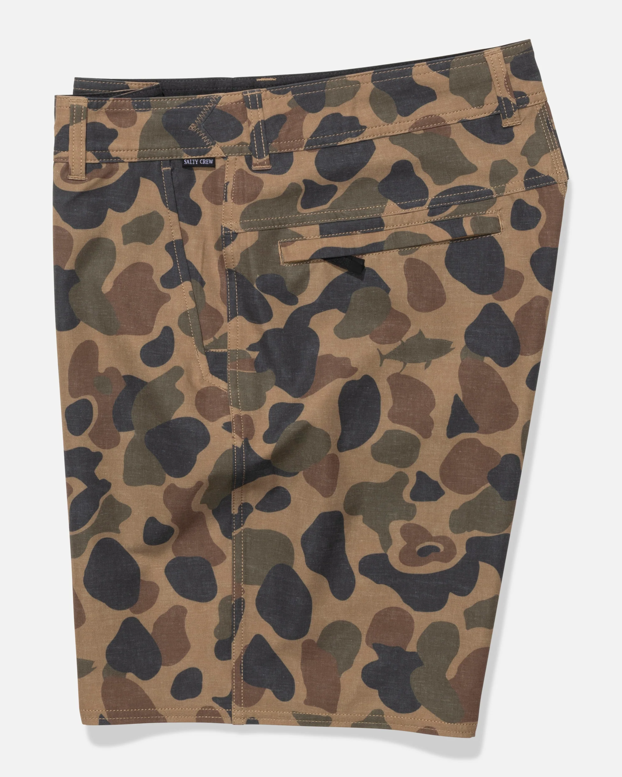 Transom 19" Tech Short - Sand Camo - Image 3