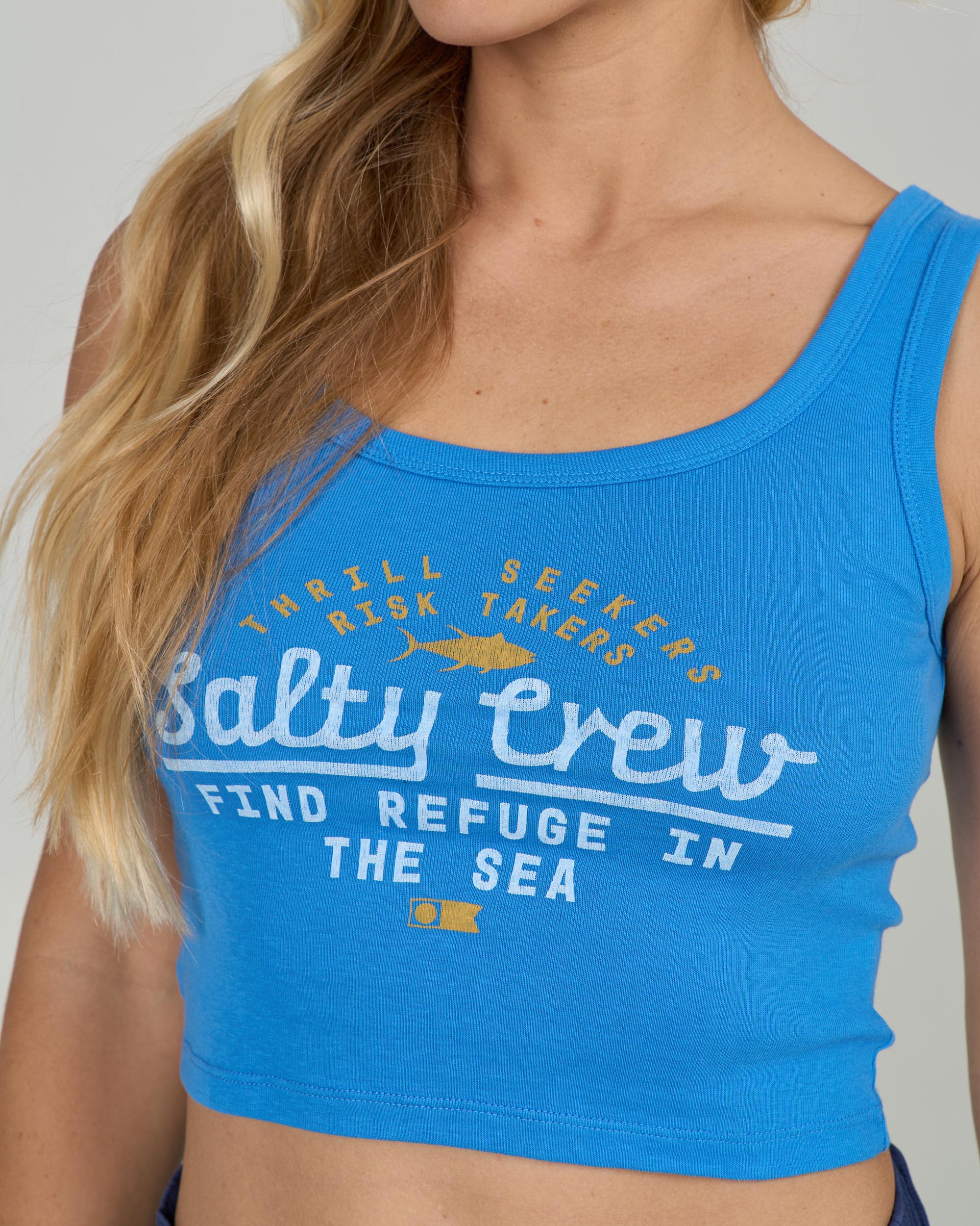 Unscripted Tank - Bold Blue - Image 3