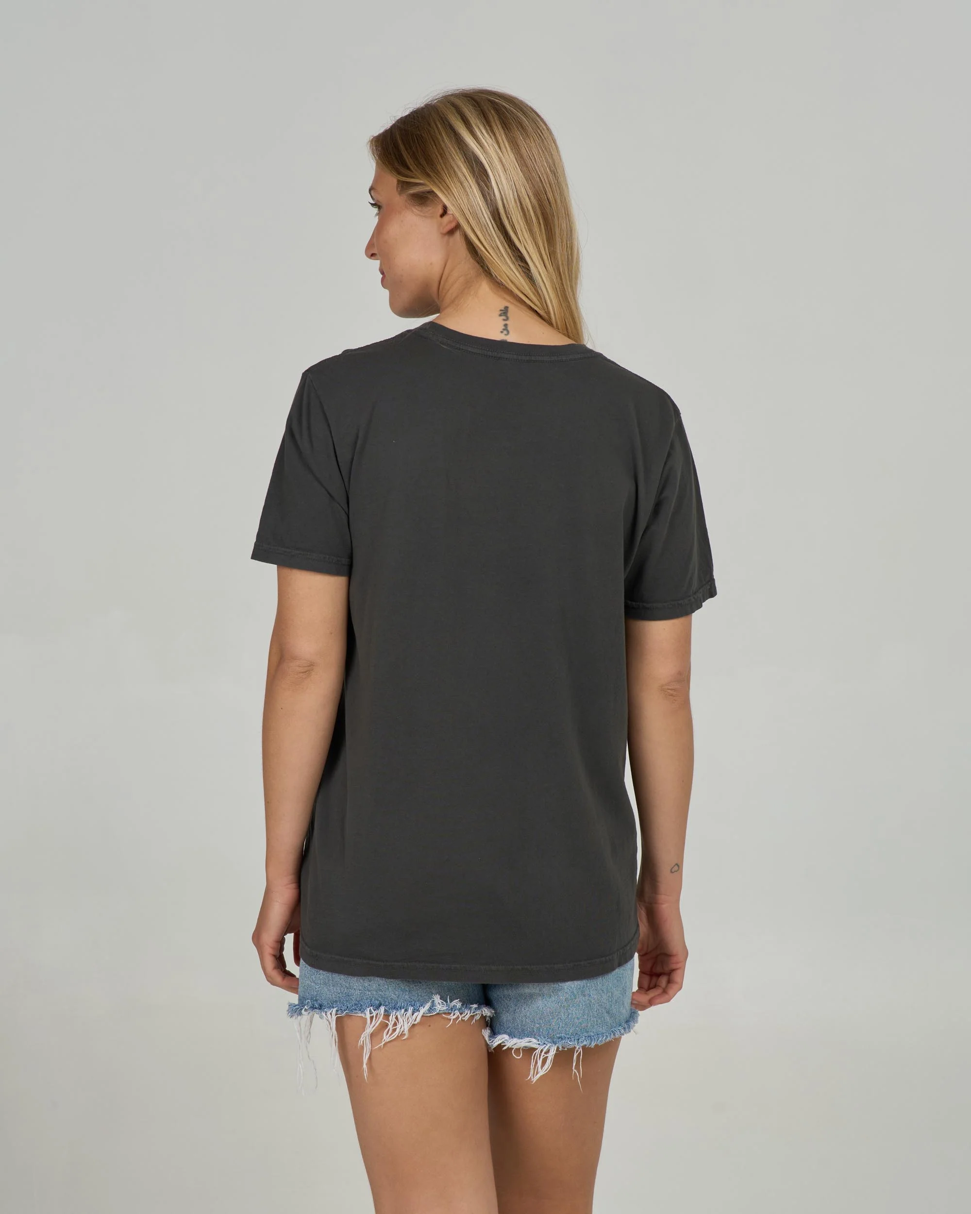 Vacation Boyfriend Tee - Charcoal - Image 2