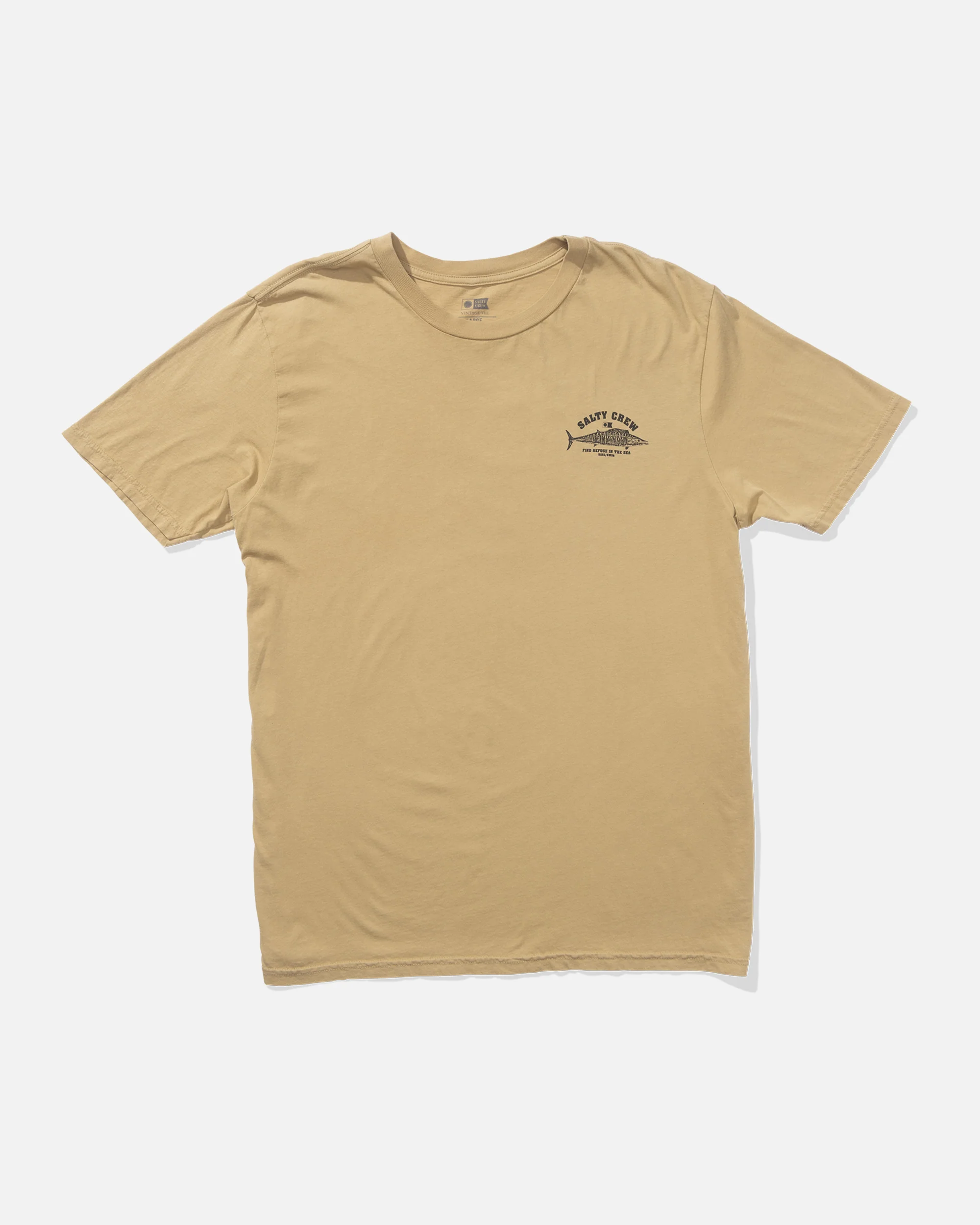 Wahoo Stamp Vintage Tee - Khaki - Image 2
