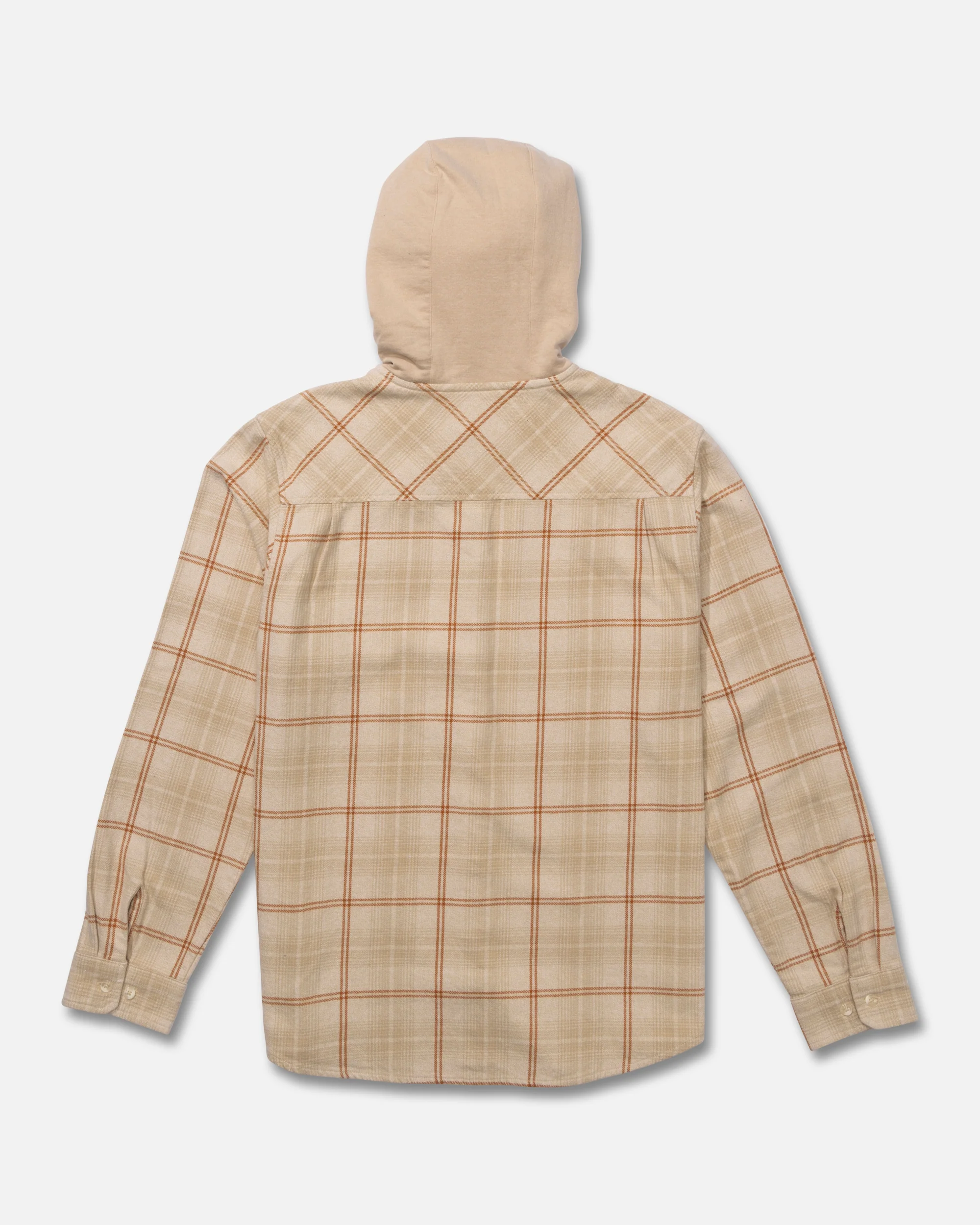 Whitewash Hooded Flannel - Birch - Image 2