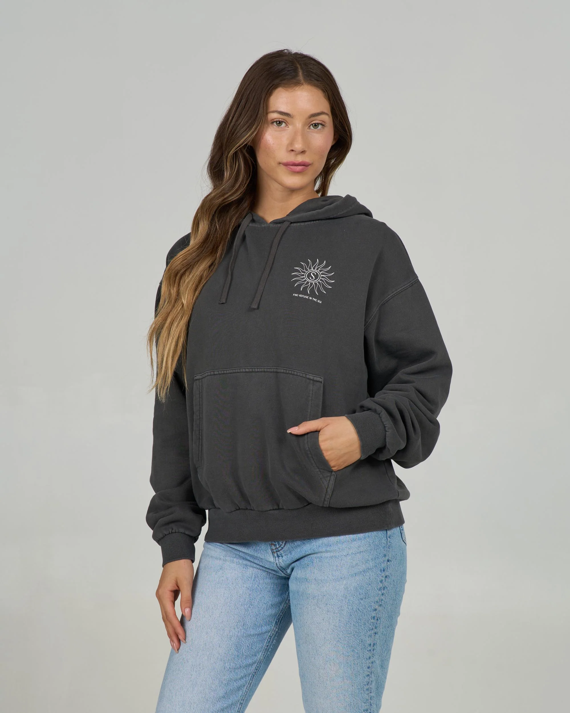 Zodiac Hoody - Faded Black - Image 2